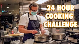 24 Hour Overnight Cooking Challenge in My Old Restaurant [upl. by Nueoras504]