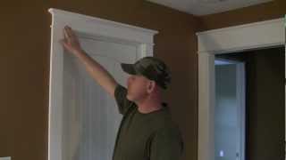 How to Trim a Craftsman Style Door Pt 1 [upl. by Nandor879]