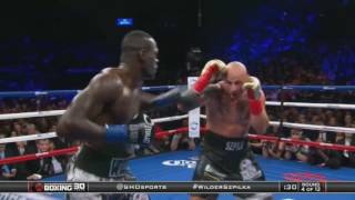 Deontay Wilder vs Artur Szpilka Knockout [upl. by Tyre715]