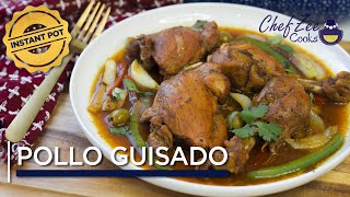 Instant Pot Pollo Guisado  Stew Chicken Recipe  Dominican Recipes  Chef Zee Cooks [upl. by Polik]