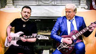 Trump vs Zelensky Guitar Battle Fan Made Video Edit [upl. by Waylan]