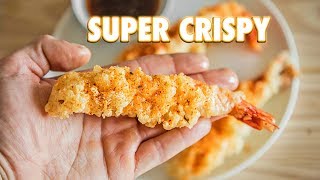 How To Make Classic Shrimp Tempura At Home [upl. by Aynwat]