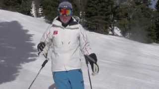 Harald Harb How to Ski Series 2 Lesson 5 Bending flexing knees and legs [upl. by Johnstone958]