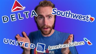 The Best Airline to Get Airline Status With  United vs Southwest vs American Airlines vs Delta [upl. by Ludovico]