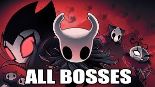 Hollow Knight  All Bosses With Cutscenes HD 1080p60 PC [upl. by Tiat]