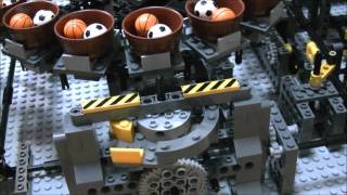 LEGO GBC Ball Factory レゴ ボール工場 [upl. by Tryck]