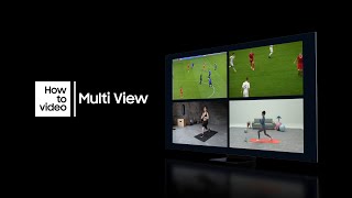 How to use Multi View with Neo QLED  Samsung [upl. by Ahseikan]