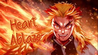 Rengoku Heart Ablaze  Fabvl Lyrics [upl. by Beckett251]