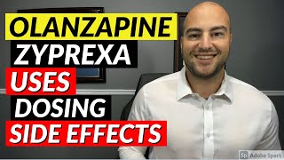 Olanzapine Zyprexa  Pharmacist Review  Uses Dosing Side Effects [upl. by Azile677]