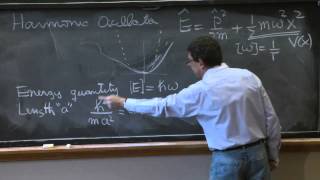 Lecture 8 Quantum Harmonic Oscillator [upl. by Balliett]