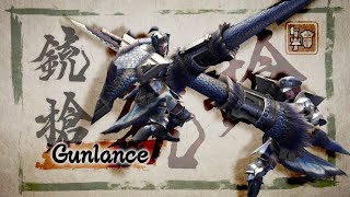 Monster Hunter Rise  Gunlance [upl. by Thurmann767]