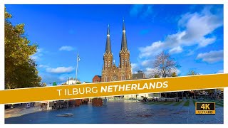 Tilburg Center The Netherlands 🇳🇱 4K Walking Tour  Spring 2023 [upl. by Alieka591]