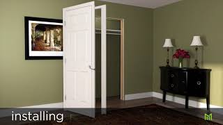 How to Install a Split Jamb Prehung Interior Door [upl. by Acir]