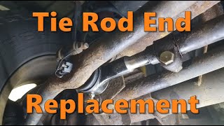 How to Diagnose amp Replace a Bad Tie Rod End [upl. by Akamahs487]