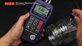 R7900 Ultrasonic Thickness Gauge [upl. by Balbinder]