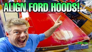 How To Align Hood On Car [upl. by Llerud]