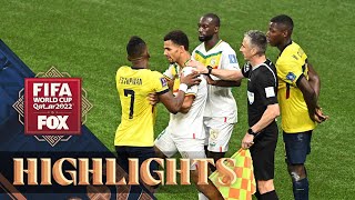 Ecuador vs Senegal Highlights  2022 FIFA World Cup [upl. by Esiocnarf]