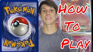 Pokemon Card Battle How to Play  Easy to Learn Tutorial [upl. by Burck]