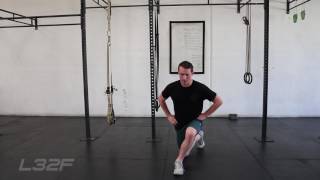 Bodyweight Curtsy Lunge [upl. by Nacim]