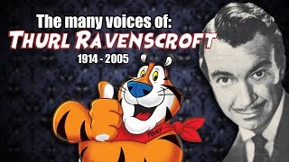 Many Voices of Thurl Ravenscroft Animated Tribute  Tony the Tiger  Disneyland [upl. by Ralyat24]