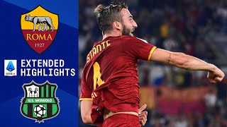 Roma vs Sassuolo Extended Highlights  Serie A  CBS Sports Golazo [upl. by Rissa509]