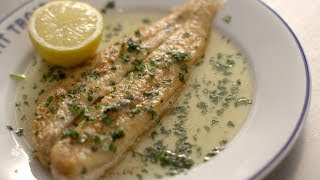 How To Make Sole Meunière With Chef Ludo Lefebvre [upl. by Ennazus]