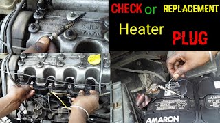 How to remove or change heater plug of Tata indica [upl. by Stavros]