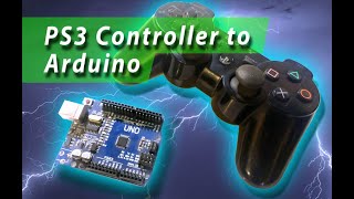 PS3 CONTROLLER TO ARDUINO TUTORIAL  use a playstation 3 to control your arduino projects [upl. by Gnidleif]