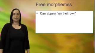 What is a morpheme [upl. by Bocaj]