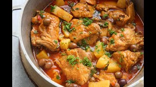 Pollo Guisado Puerto Rican Chicken Stew [upl. by Vharat]