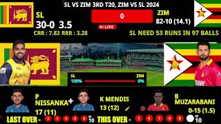 Sri Lanka vs Zimbabwe [upl. by Oravla]