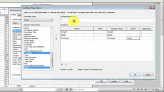 Revit 2017 Combine Parameters in Schedule [upl. by Terzas]