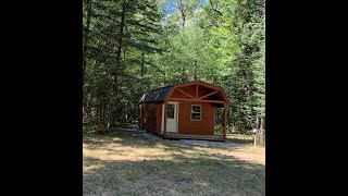 Our 12X30 Shed to Cozy Cabin [upl. by Nochur94]