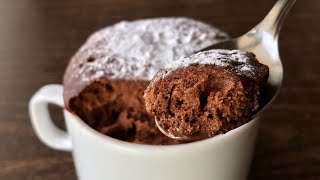 3 Ingredient Nutella Mug Cake 2 Ways [upl. by Eninotna]