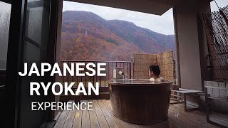 Japanese Ryokan with Private Onsen Experience  Shinhotaka Onsen in Takayama [upl. by Anastassia]