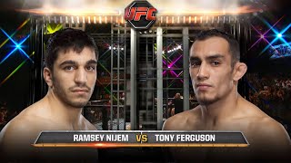 UFC Debut Tony Ferguson vs Ramsey Nijem  Free Fight [upl. by Sirhc]