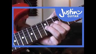 Sultans Of Swing  Dire Straits 3of4 Songs Guitar Lesson ST322 How to play [upl. by Mattson]