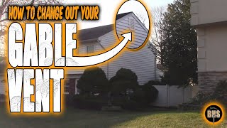 How to change out your gable vent [upl. by Yle]