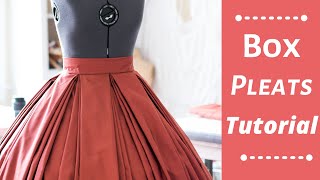 Box Pleats Tutorial [upl. by Henri717]