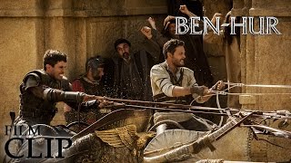 BENHUR  Chariot Race  Official Film Clip [upl. by Aikmat]