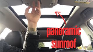 How it worksPanoramic Sunroof [upl. by Odlavu]