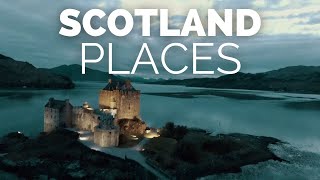 10 Best Places to Visit in Scotland  Travel Video [upl. by Ellinej575]