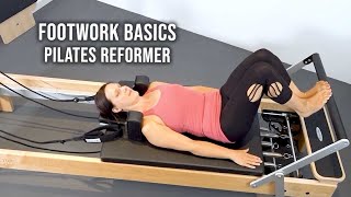 Footwork Basics On The Pilates Reformer [upl. by Enovahs]