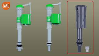 Jak zamontować zawór napełniający do WC dolny [upl. by Lionello762]