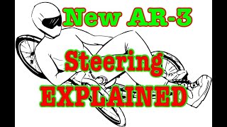 AR3 Steering vs Standard Tadpole Recumbent Bicycle Comparison [upl. by Erdreid]