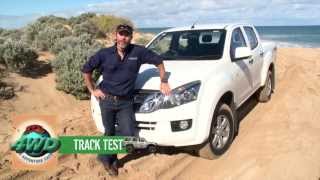 Isuzu DMAX Crew Cab Ute 2013  Track Test [upl. by Adair]