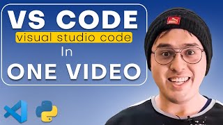 VS Code Tutorial  Python Setup  Python Tutorials For Absolute Beginners In Hindi 121 [upl. by Liba]