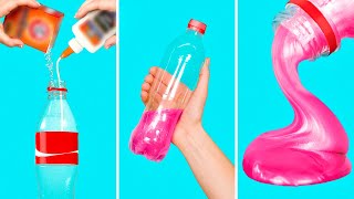 Super Fast Slime Recipe DIY 30 SECONDS Bottle Slime [upl. by Lemaj]