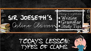 Types of Claims  Claims of Fact Policy and Value Definition Examples Activities and Tips [upl. by Aisha]