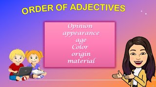 Order of AdjectivesGrade 6 [upl. by Mabelle]